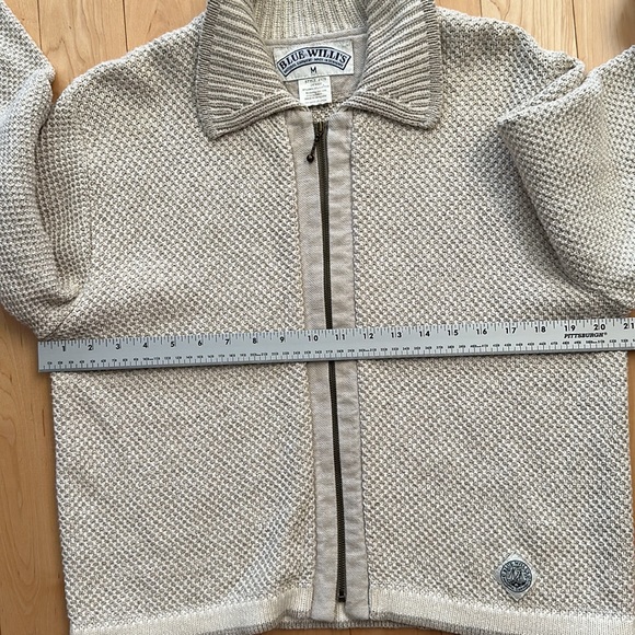 Blue Willi’s DENMARK linen and cotton cardigan in EUC - Picture 9 of 11